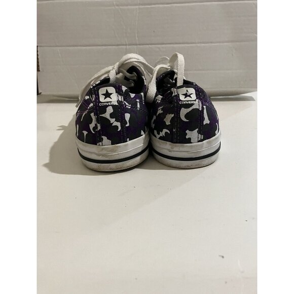 Converse Cons unisex Women 6 Men 4 Low Top Camo Purple sneaker shoes - Picture 6 of 8